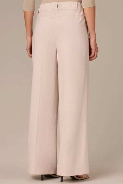 Skyrise Pull-On Double Side Seam Wide Leg Trousers. Style WWP2996GP3E