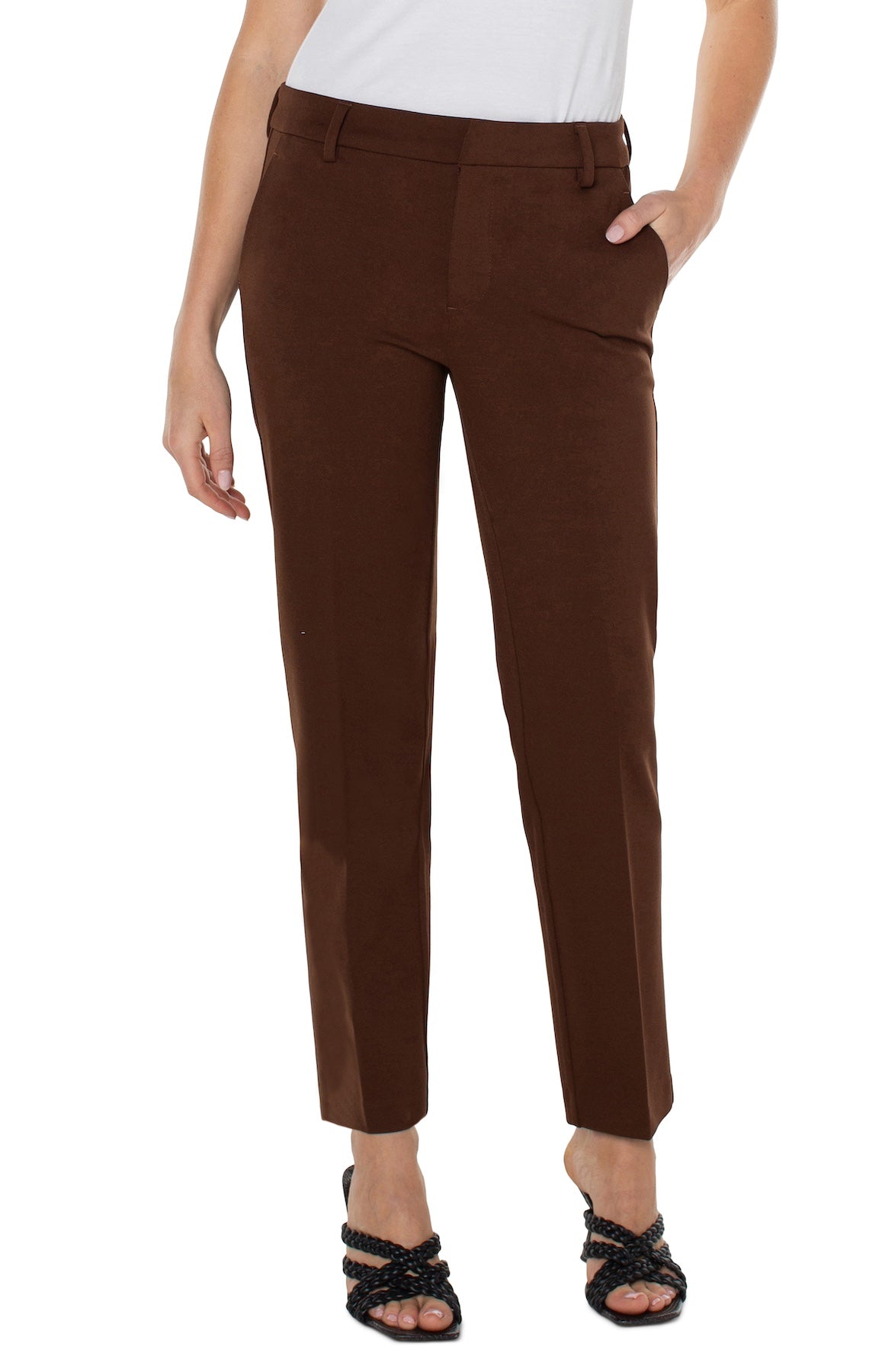 Kelsey Slim Leg Stretch Knit Trouser. Style LVLM5084M42F