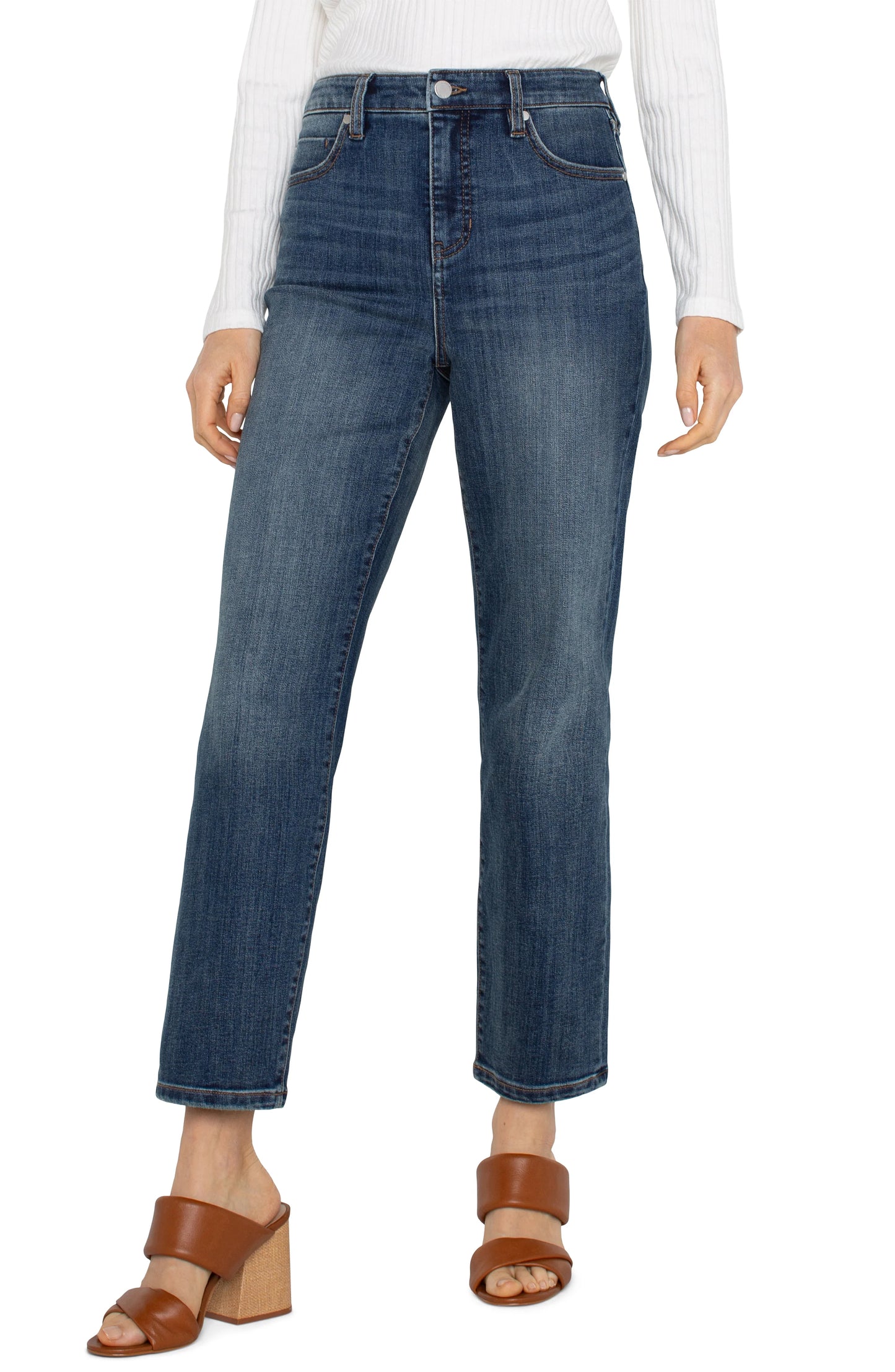 High Rise Non-Skinny Skinny Eco Jean. Style LVLM7822EF