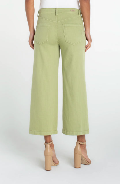 Utility Wide Leg Cropped Pant. Style LVLM7B43QTA