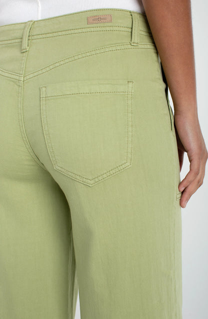 Utility Wide Leg Cropped Pant. Style LVLM7B43QTA
