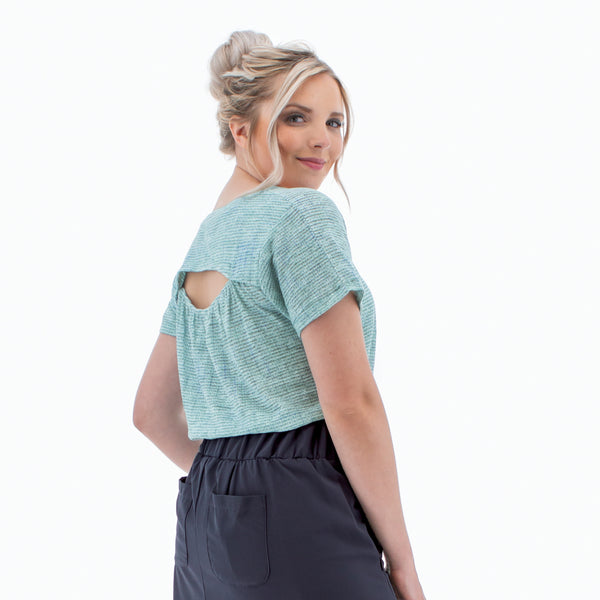 Skylar Cutout T-Shirt in Multiple Colours. Style AVM09691TE