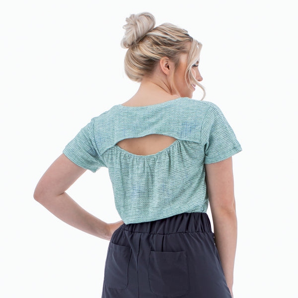 Skylar Cutout T-Shirt in Multiple Colours. Style AVM09691TE