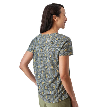 Farley Round Neck Cap Sleeve Top. Style AVM14591DR