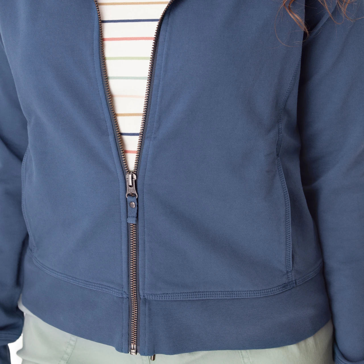 Inola Zip Up Hooded Sweater. Style OLDRM232128