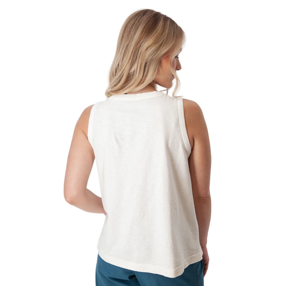 Finley V-Neck Tank Top. Style OLDRM24864