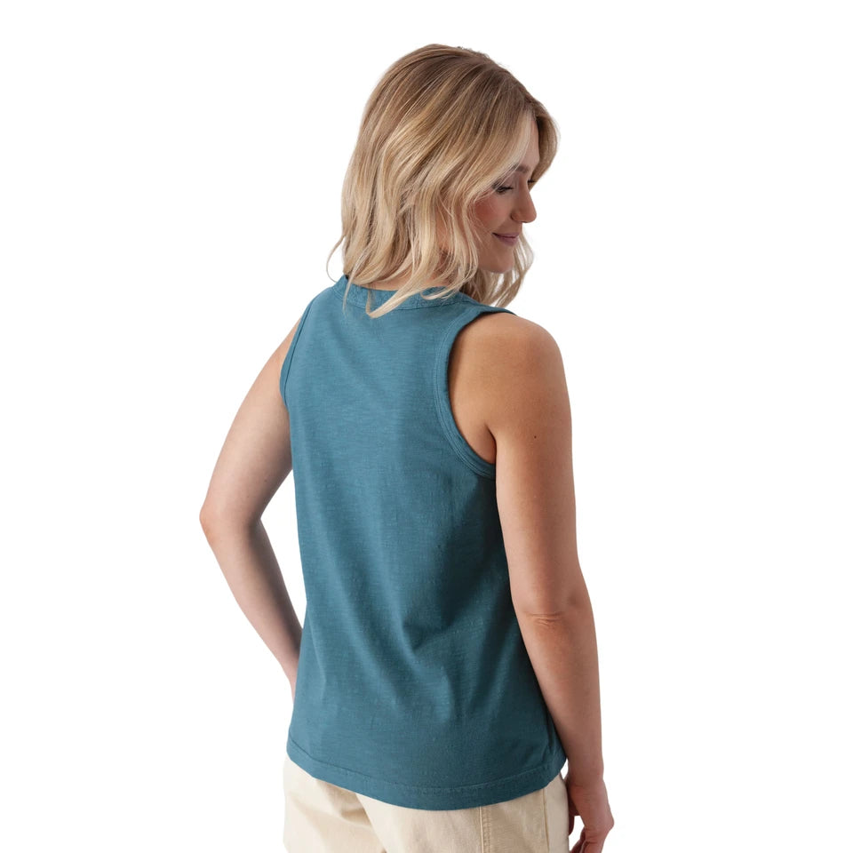 Finley V-Neck Tank Top. Style OLDRM24864