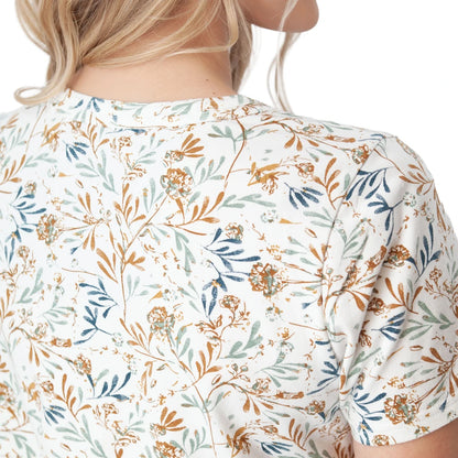 Basis Organic Cotton Patterned T-Shirt. Style OLDRM25495P
