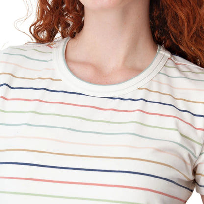 Basis Organic Cotton Patterned T-Shirt. Style OLDRM25495P