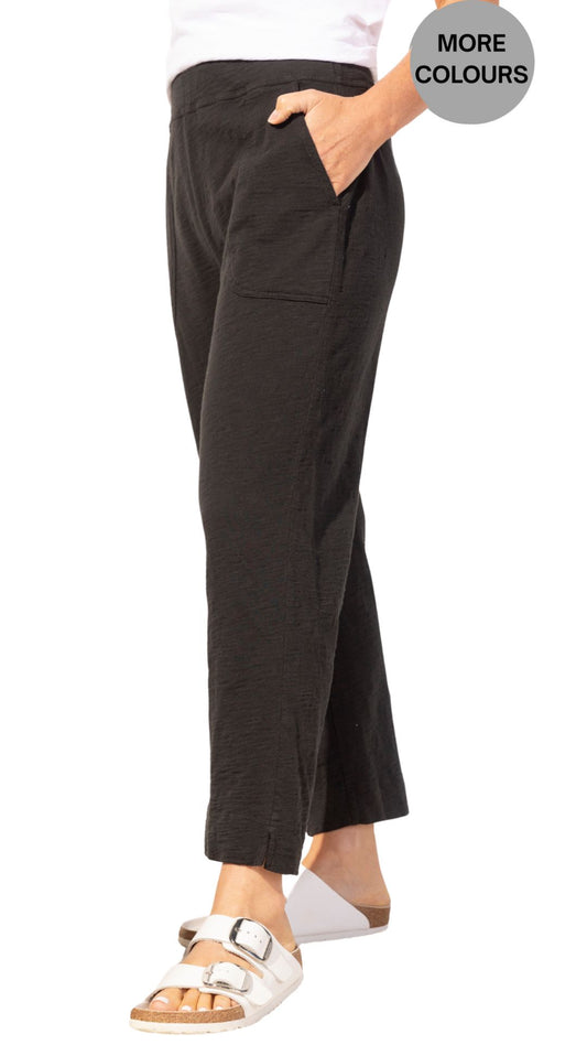 Ocean Front Terry Easy Breezy Ankle Length Pant. Style ESCE60167