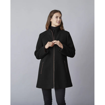 Wool Two Way Zip Coat. Style JUN2003-15