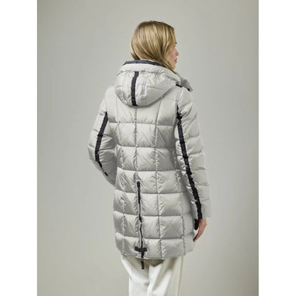 Removable Zipper Fur Lined Hood Quilted Puff Jacket. Style JUN2060