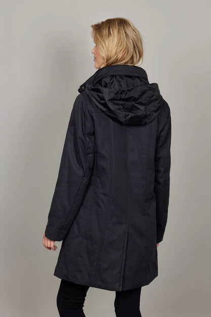 Removable Hood Corduroy Details Jacket. Style JUN2030-45ca