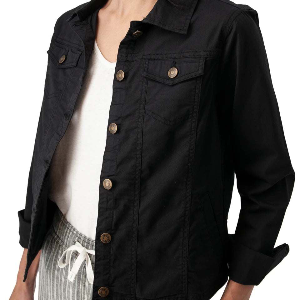 "Arden" Organic Jean-Style Jacket. Style AVO161442