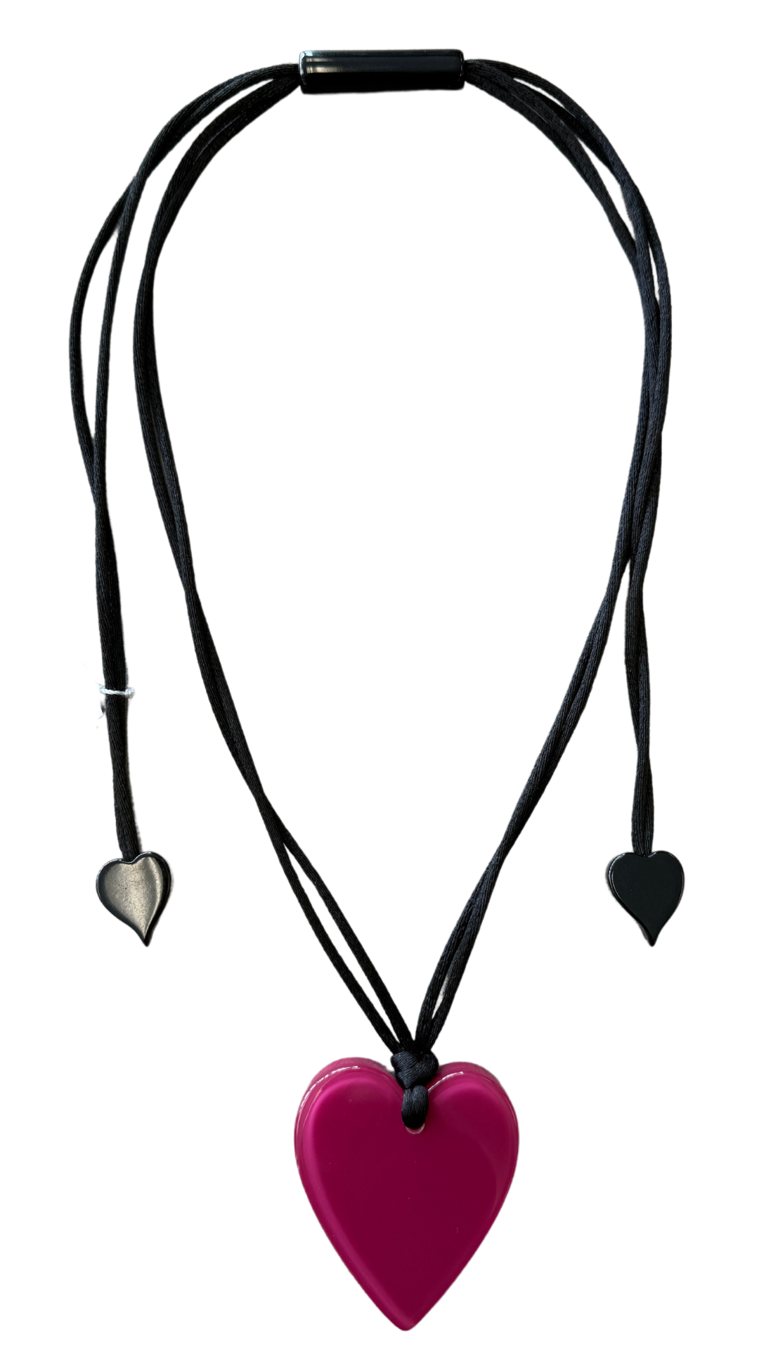 Colourful Statement Collection - Small Pink Heart Neklace. Style 50602049262Q00