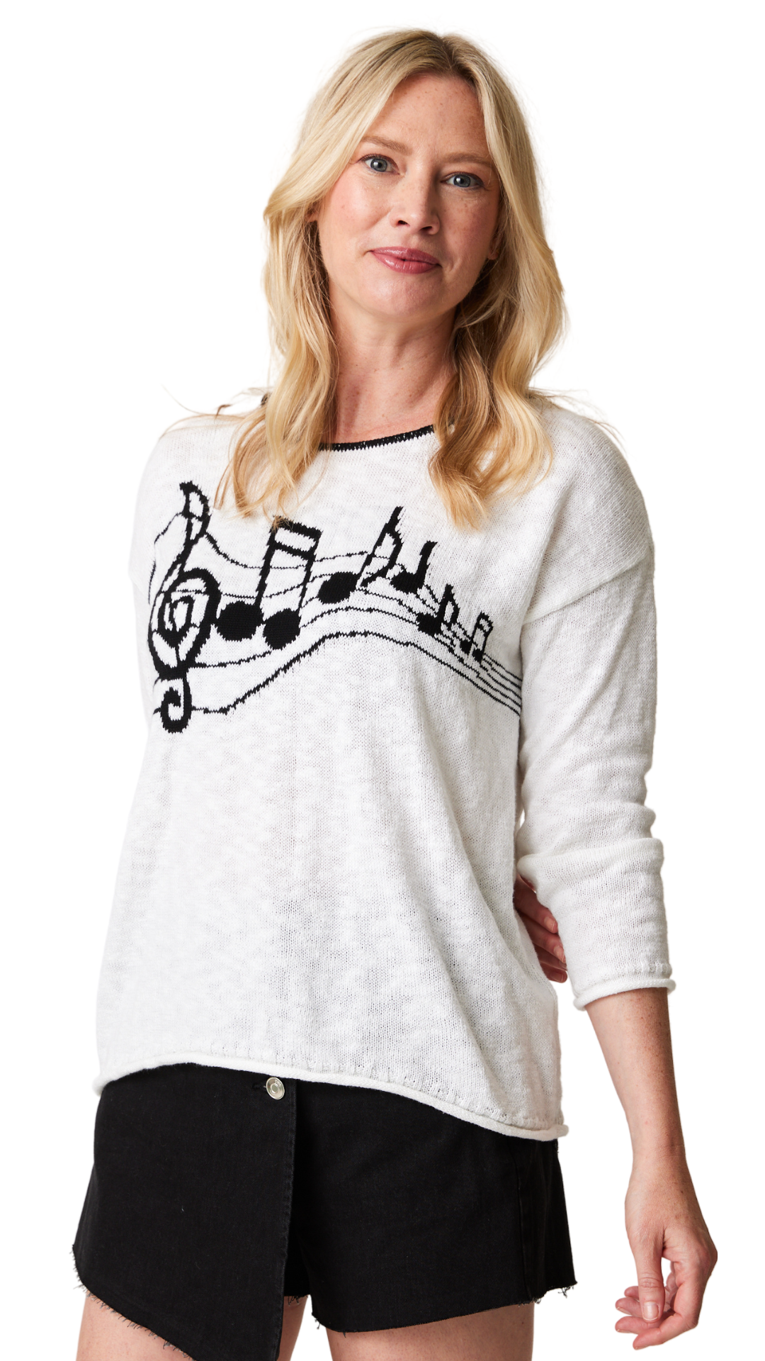 Musical Interlude Sweater. Style PH87300