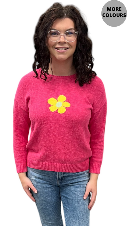 Vintage Flower Power Sweater. Style PH87324