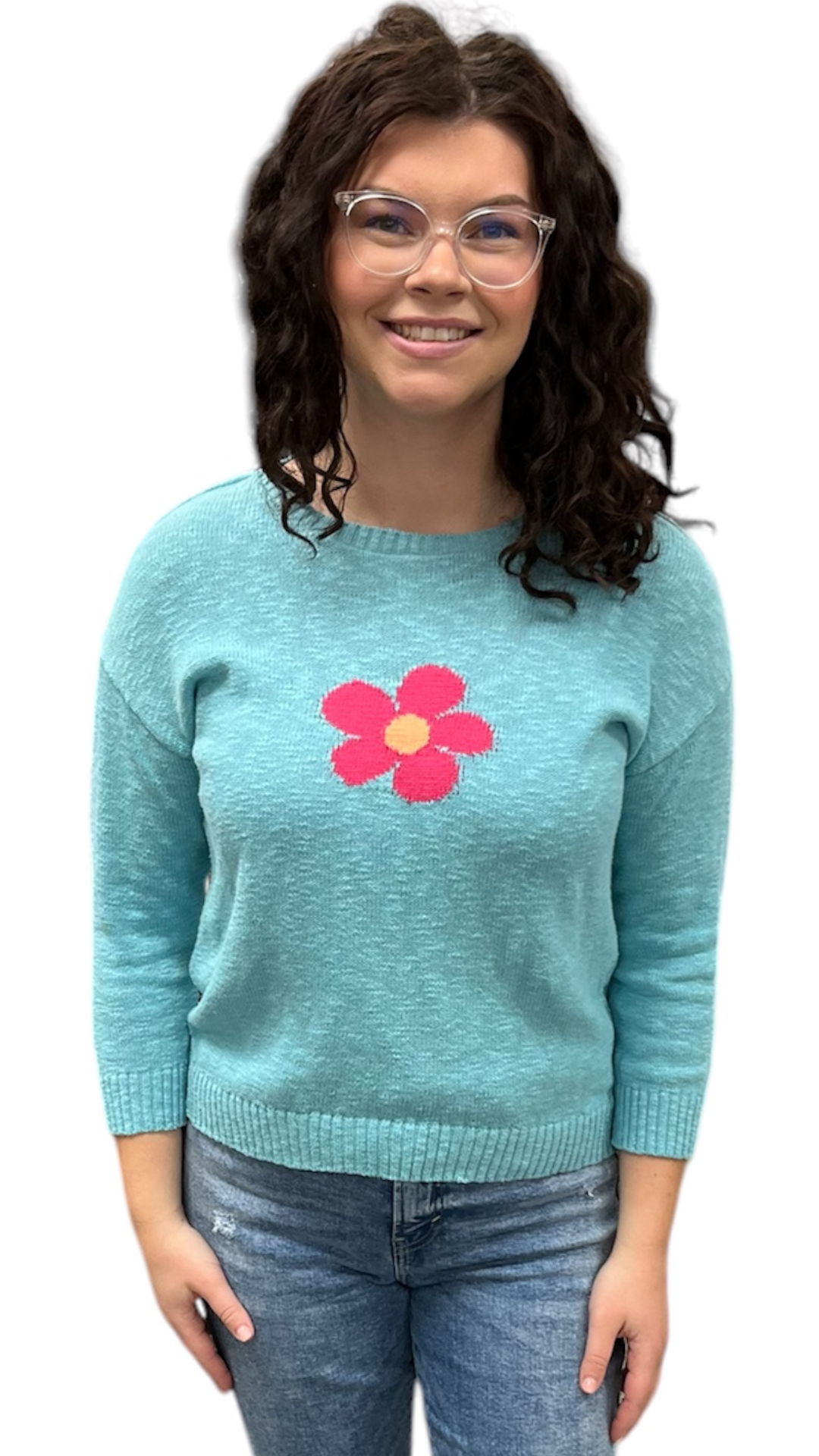 Vintage Flower Power Sweater. Style PH87324