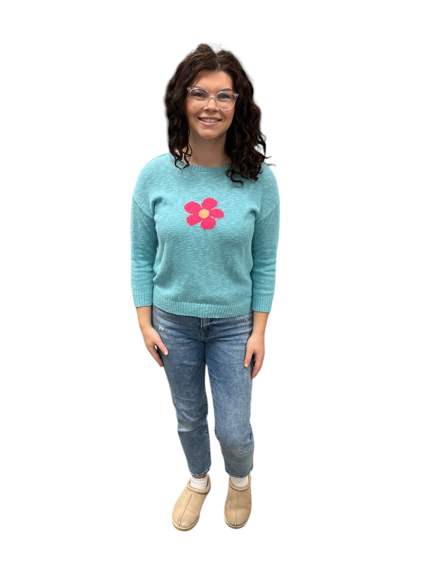 Vintage Flower Power Sweater. Style PH87324