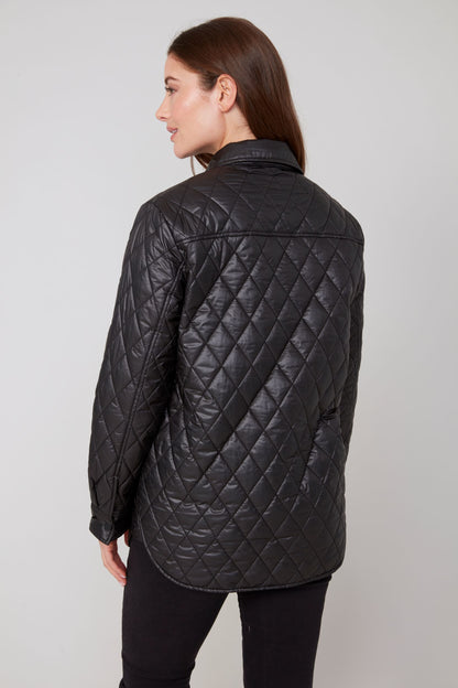 Quilted Long Sleeve Jacket. Style REN3909L-E3034