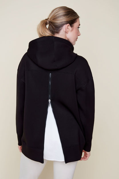 Super Soft Back Detail Zip Up Hoodie. Style REN7773-53K