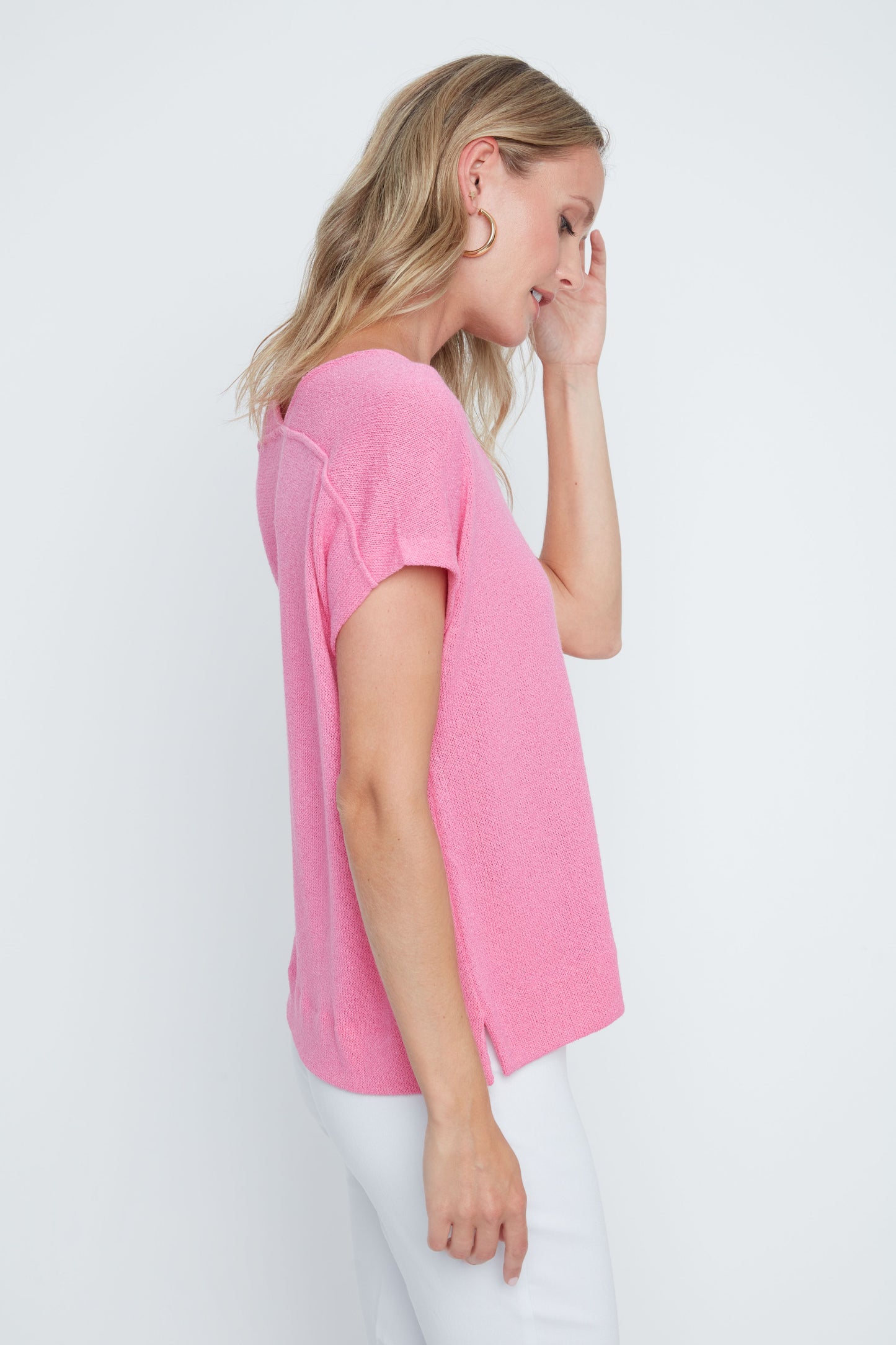 Soft V-Neckline Raglan Sleeve Top. Style REN7808-55K