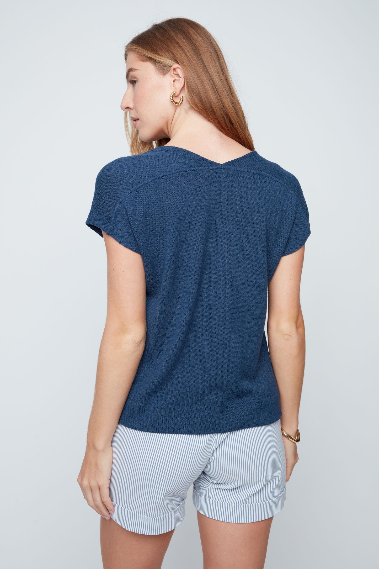Soft V-Neckline Raglan Sleeve Top. Style REN7808-55K