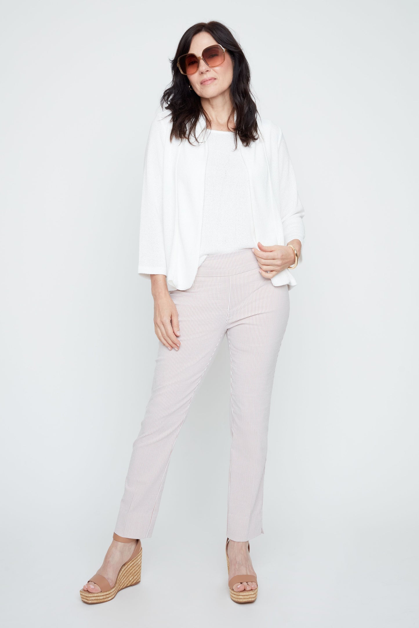 Shawl Collar Knit Cardigan. Style REN7809-55K