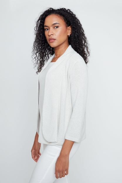 Shawl Collar Knit Cardigan. Style REN7809-55K