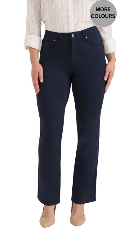 Petite Ponte Suzanne Straight Leg Pant. Style FD8922396