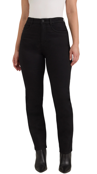 Petite Suzanne Fly Front Straight Leg Jean. Style FD8920660