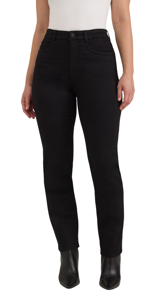 Suzanne Fly Front Straight Leg Jean. Style FD6920660