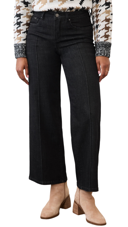 Olivia Pintuck Wide Leg Jean. Style FD2200217