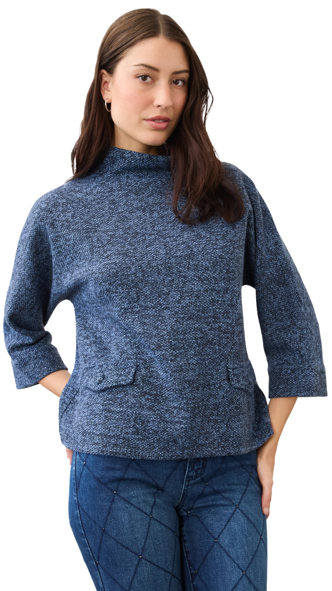 Boatneck Raglan Sleeve Sweater. Style FD3798959