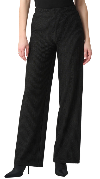Textured Knit Wide-Leg Pants. Style JR264190