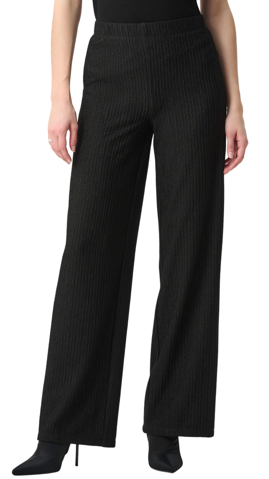 Textured Knit Wide-Leg Pants. Style JR264190