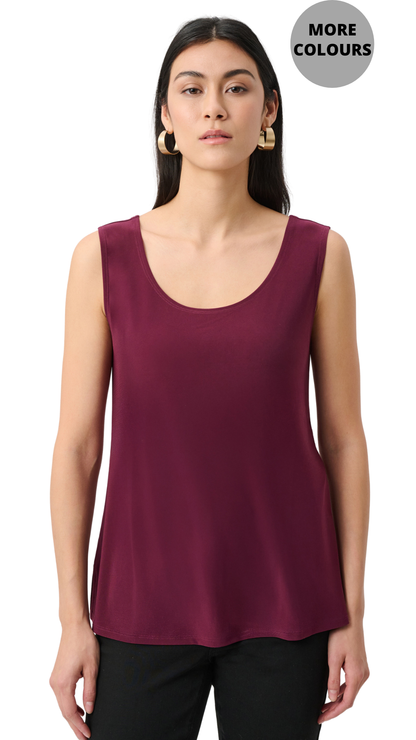 Silky Knit Scoop Neck Camisole. Style JR251970-F26