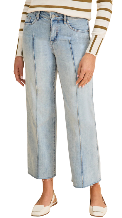 Olivia Fit Pin Tuck Detail Ankle Length Jean. Style FD2201779