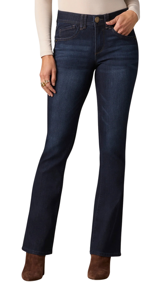 Brittany Mid-Rise Baby Boot Jeans. Style WWP1241BBEA