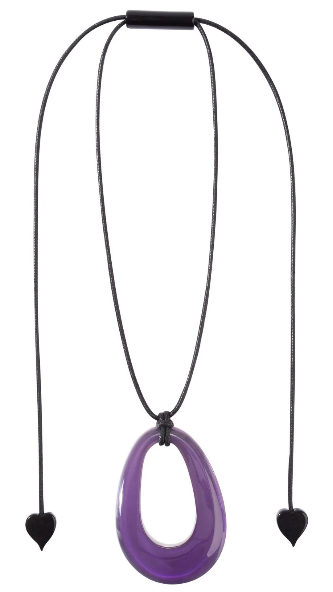 Colourful Statement Collection - Purple Oval Pendant Necklace. Style 40102239170Q00