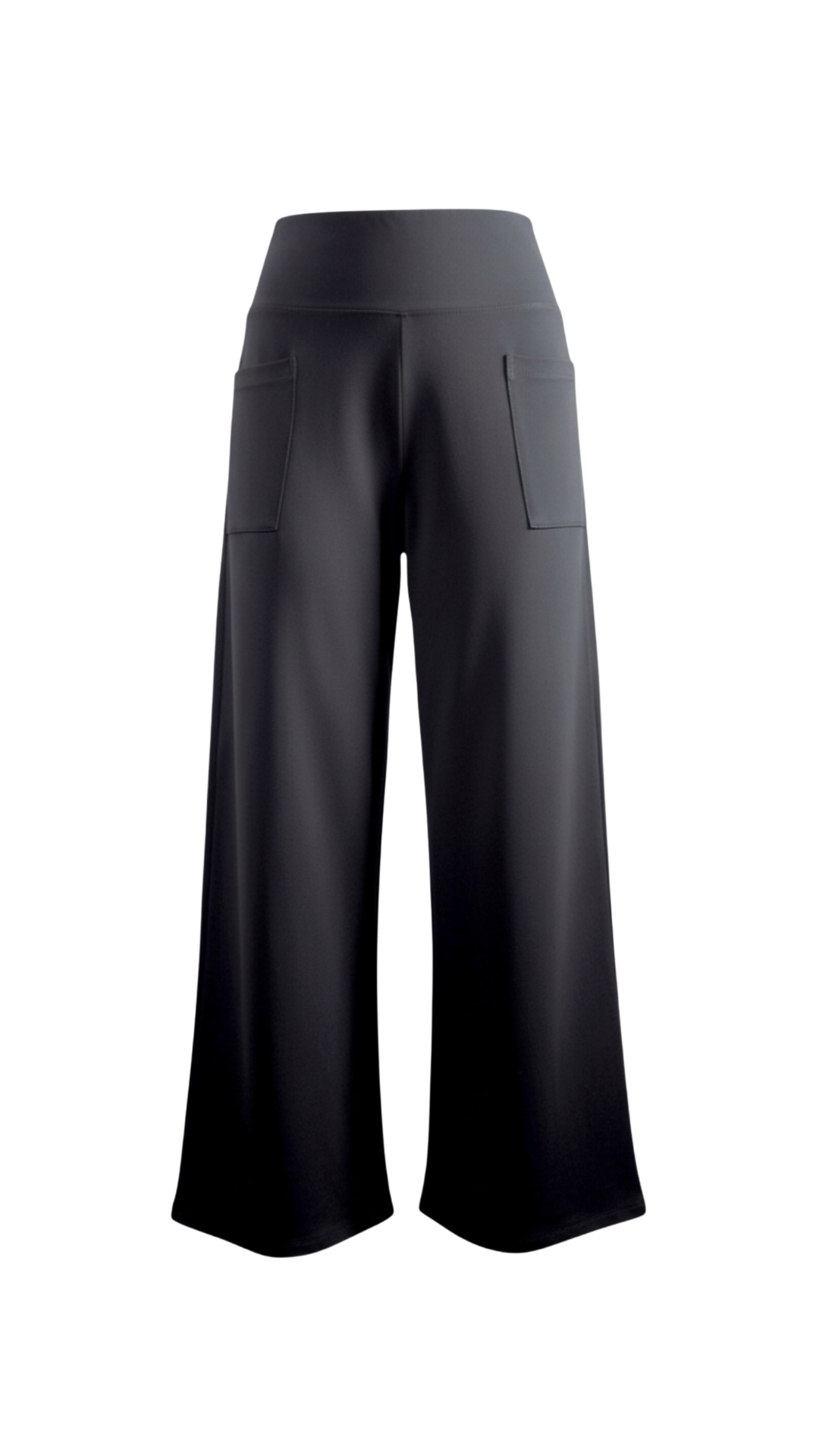 Pull-On Solid Colour Wide Leg Pants. Style SHNP6002