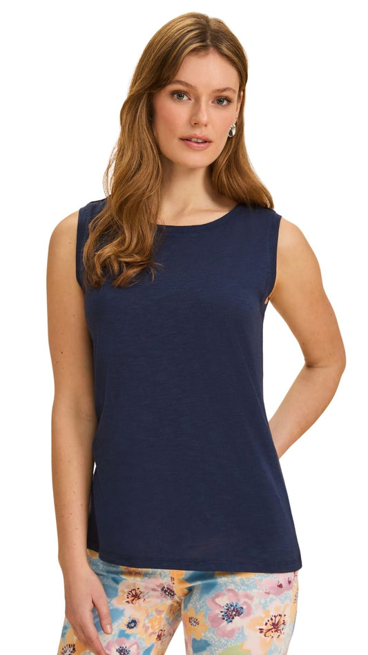 Boat Neck Solid Colour Camisole. Style FD3060476