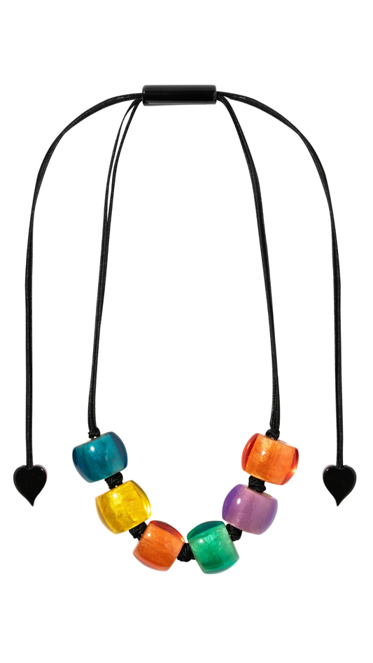 Bellissma Collection - Multi Colour Bead Necklace. Style 72401060599Q06