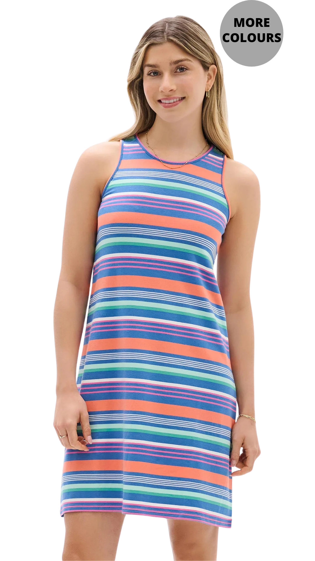 Easy Summer Tank Dress. Style HAT1287
