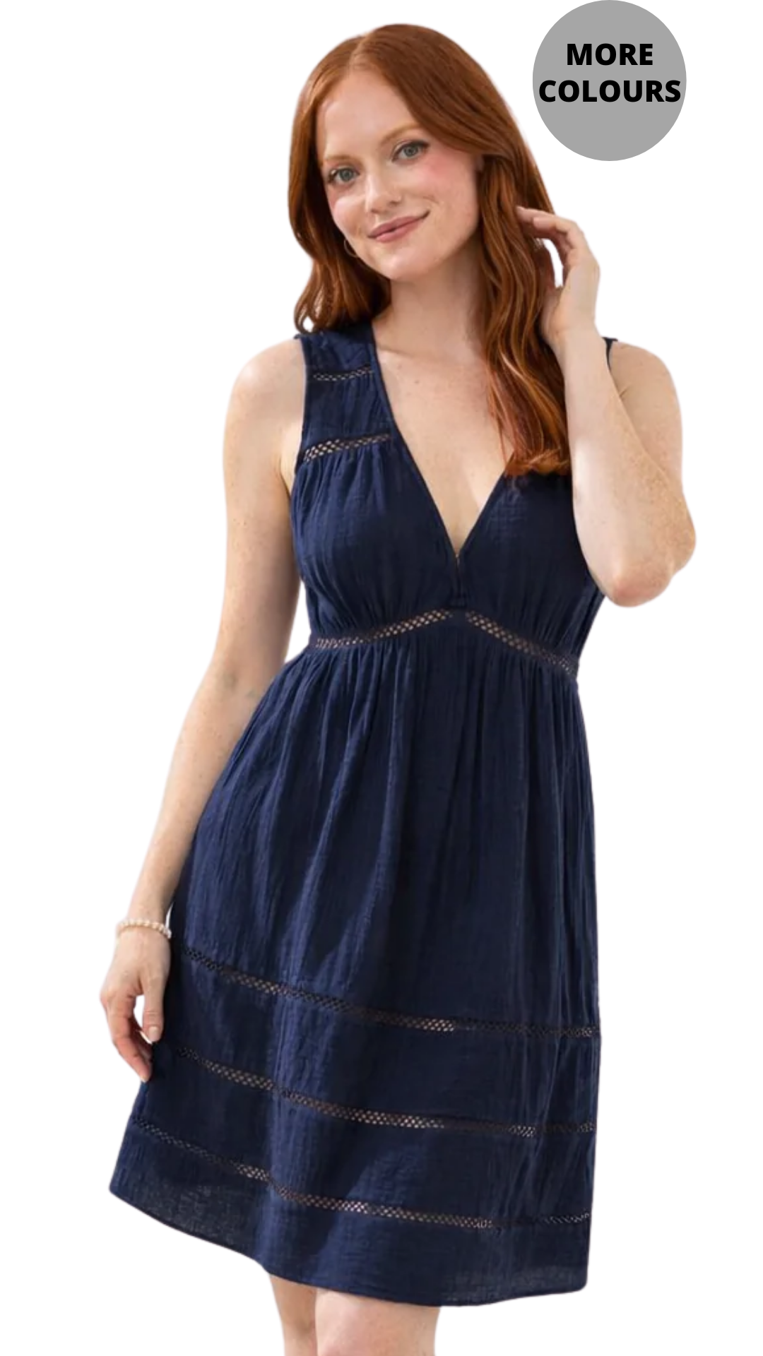 Sleeveless Cover Up Beach Dress. Style TR3053O-4555