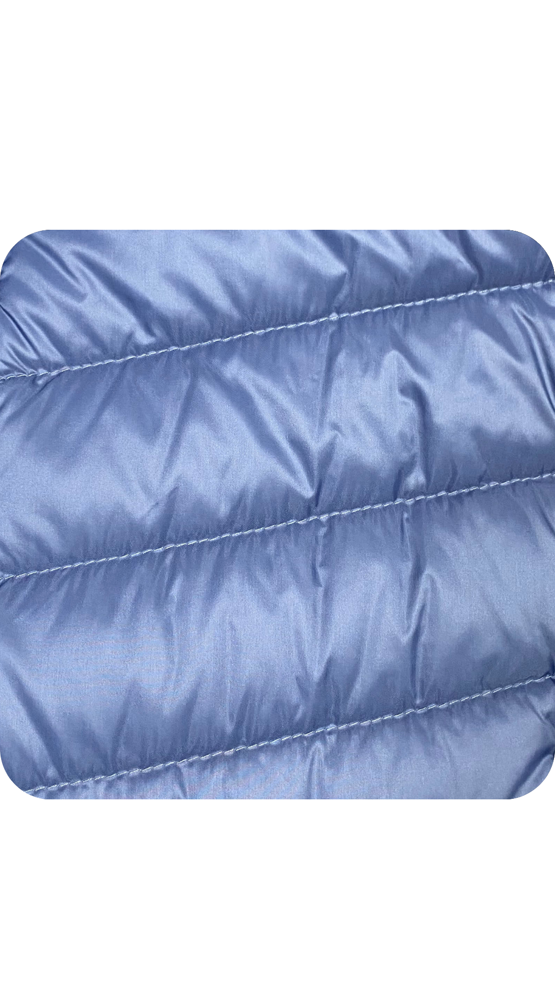 Stand Collar Quilted Puffer Zip Front Jacket. Style FR528-F26