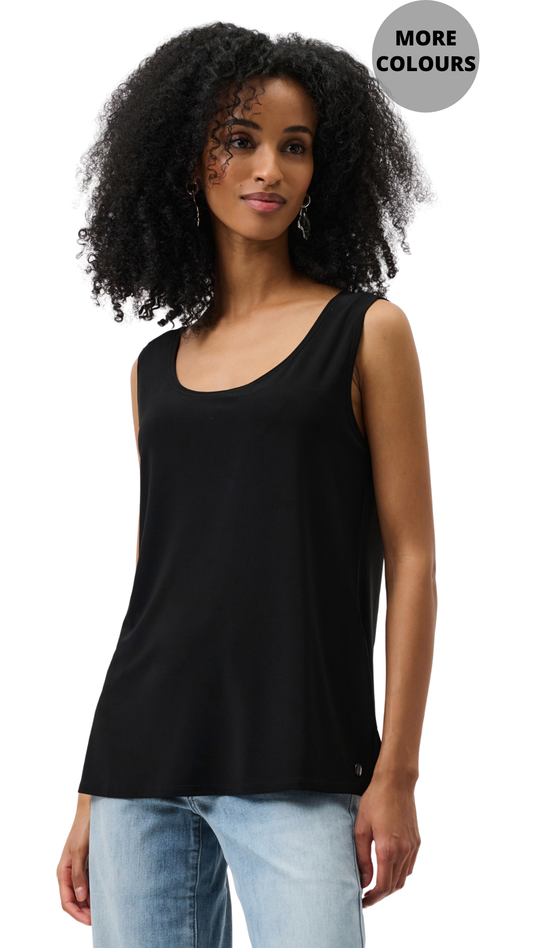 Silky Knit Scoop Neck Camisole. Style JR251970-CO