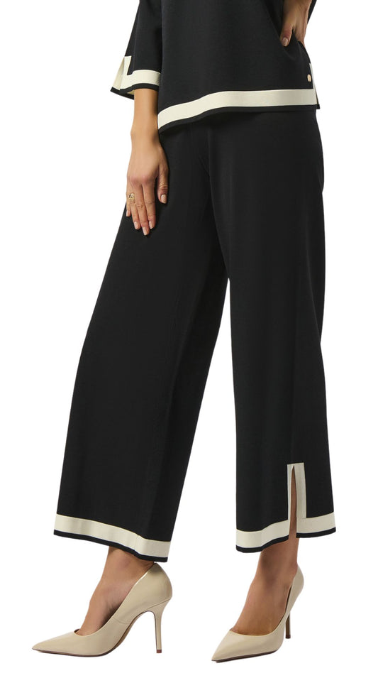 Sweater Knit Colour Block Culotte Pants. Style JR253910
