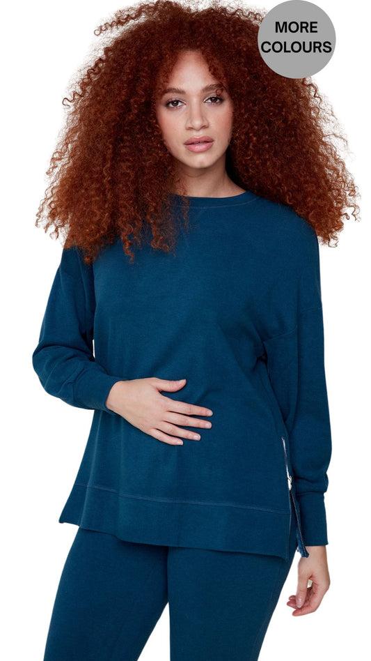 Cozy Stretch Lounge Sweatshirt. Style REN7771-48K