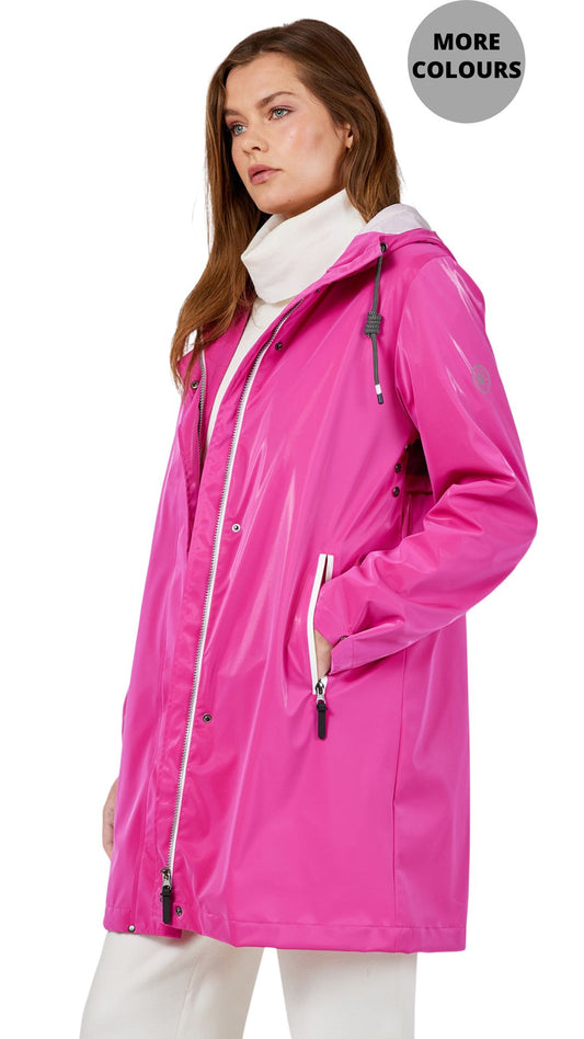 Waterproof Mid Length Spring Jacket. Style FR275